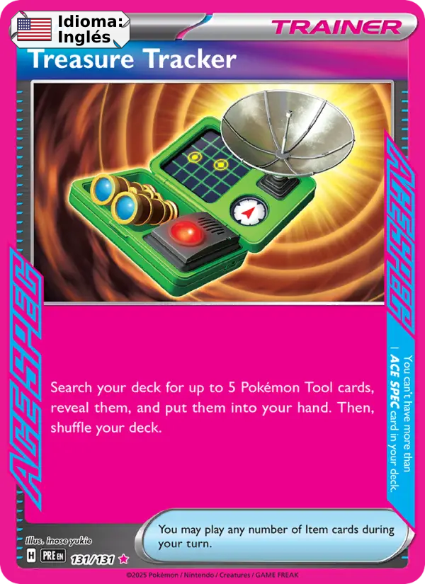Treasure Tracker — Inglés