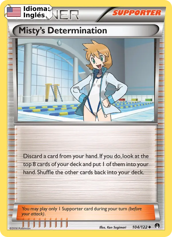 Misty's Determination — Inglés