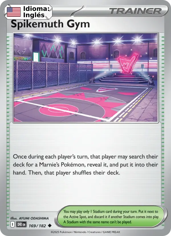Spikemuth Gym — Inglés