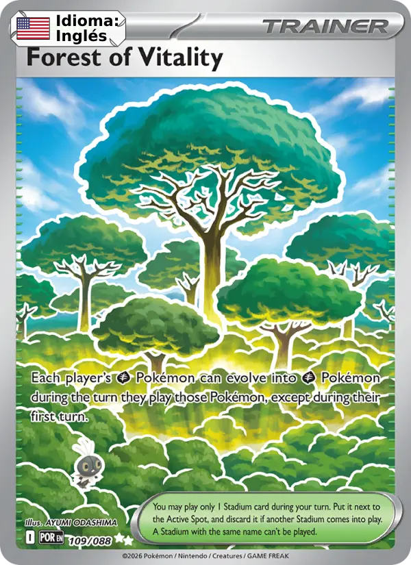Forest of Vitality — Inglés