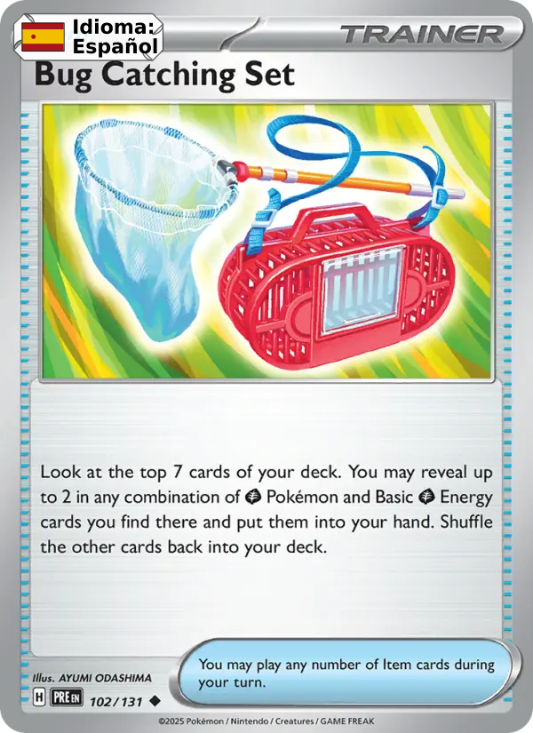 Bug Catching Set — Español