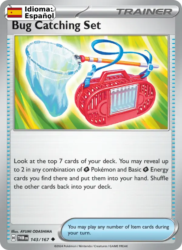 Bug Catching Set — Español