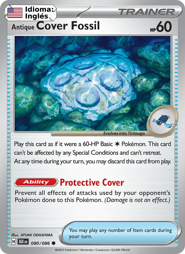 Antique Cover Fossil — Inglés