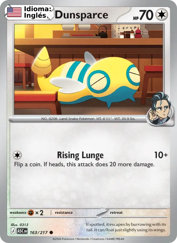 Larry's Dunsparce — Inglés