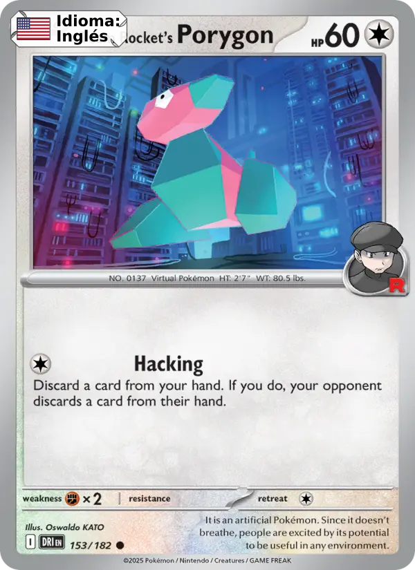 Team Rocket's Porygon — Inglés