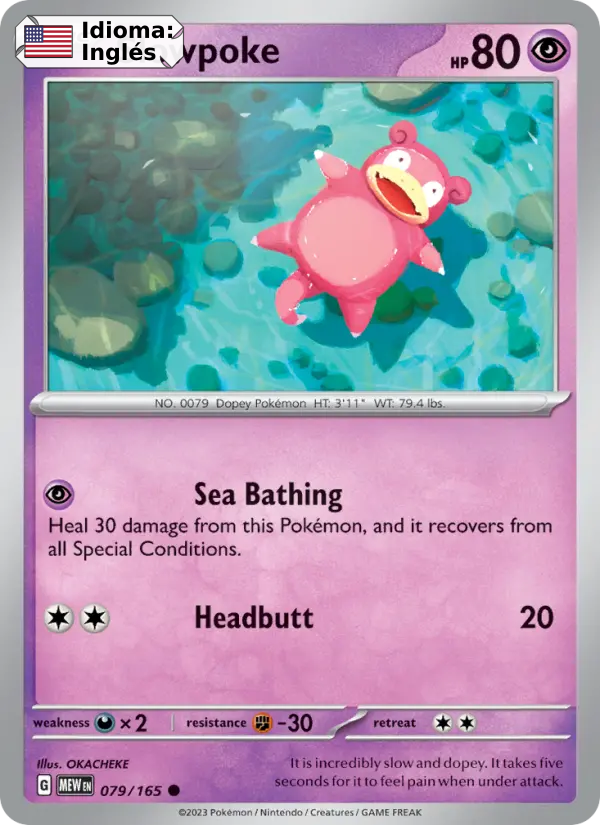 Slowpoke — Inglés