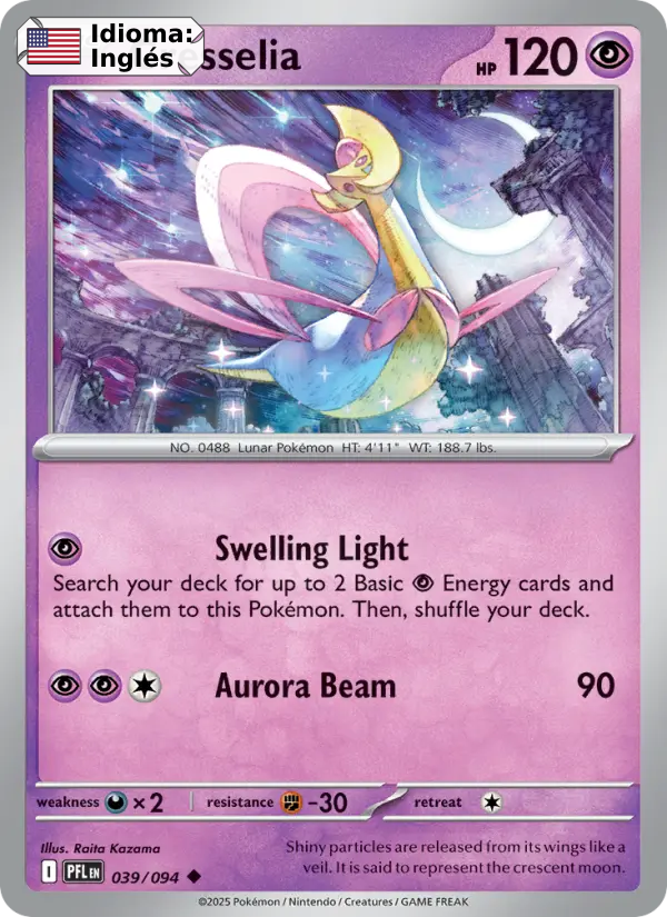 Cresselia — Inglés