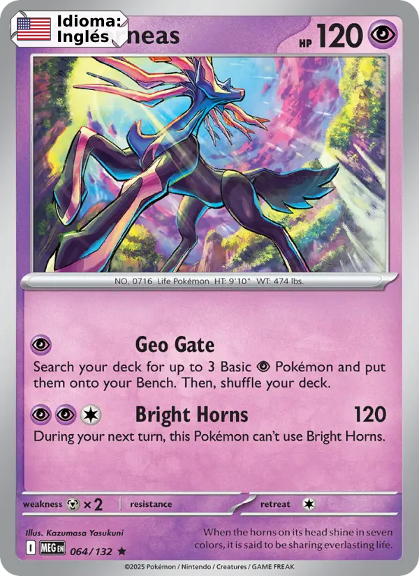 Xerneas — Inglés