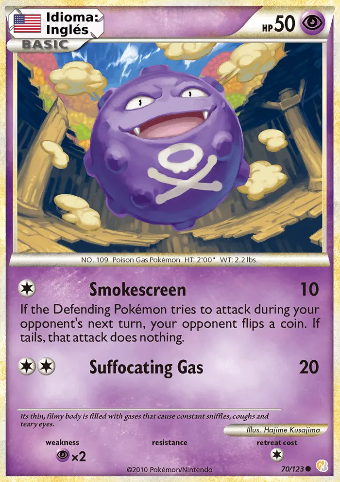 Koffing — Inglés