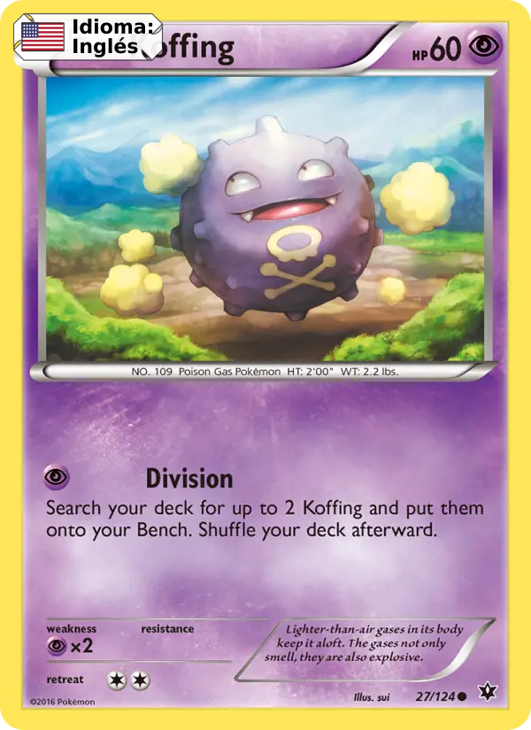 Koffing — Inglés