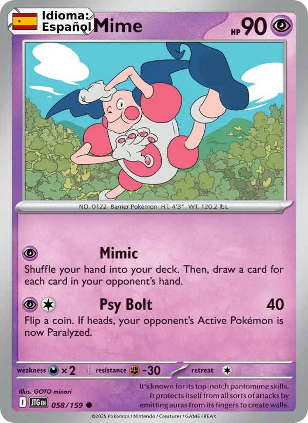 Mr. Mime — Español