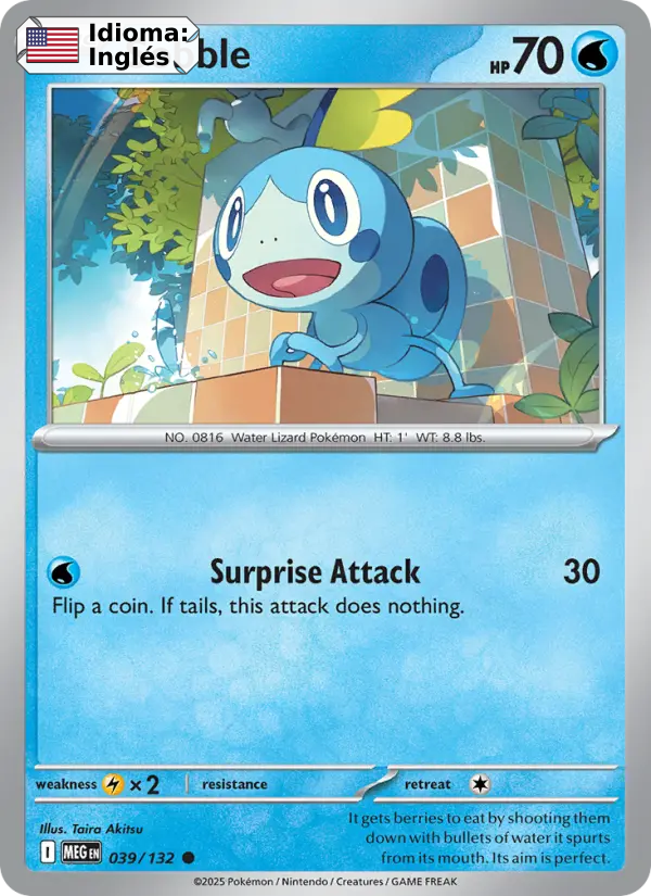 Sobble — Inglés
