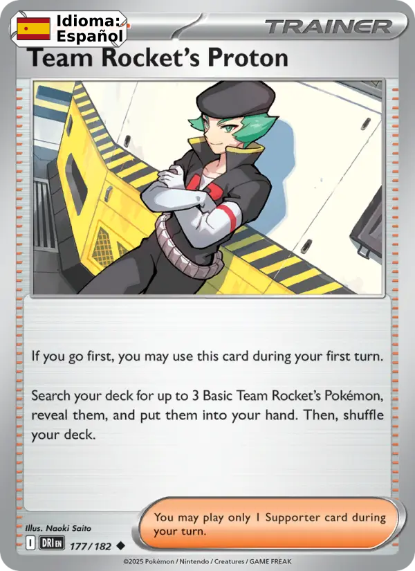 Team Rocket's Proton — Español