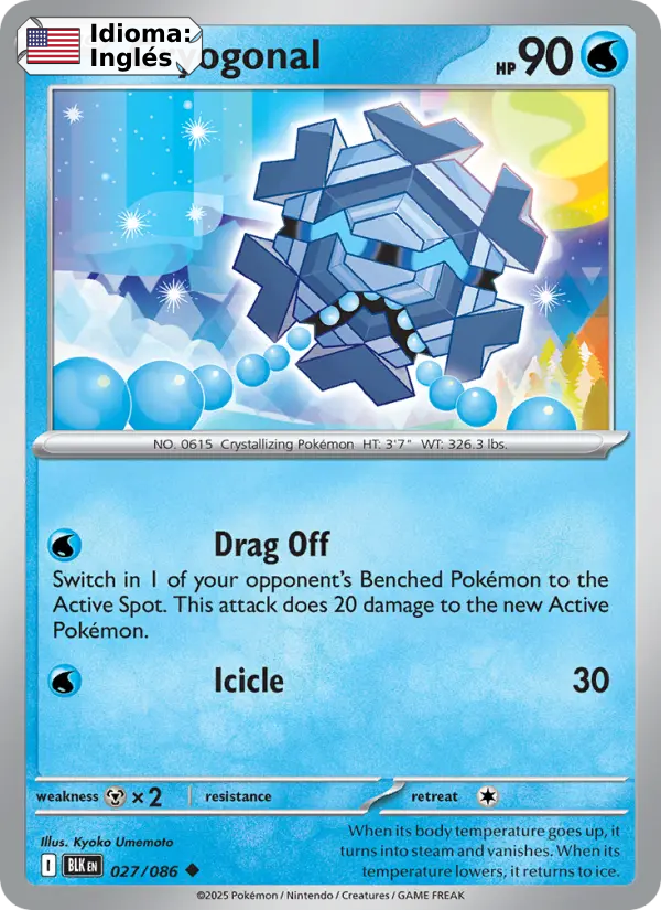 Cryogonal — Inglés