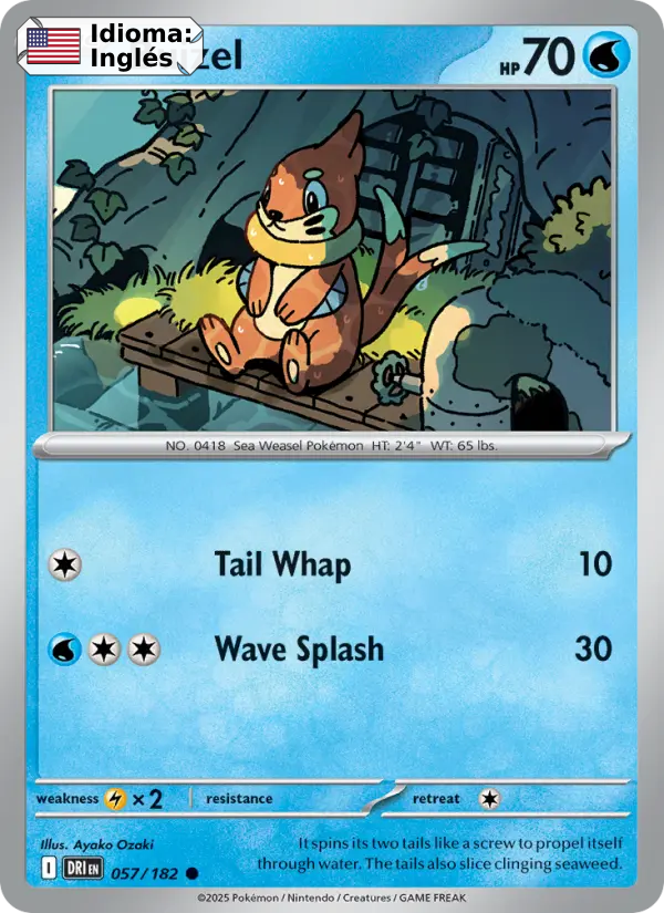 Buizel — Inglés
