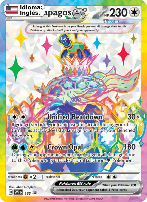 Terapagos ex — Inglés