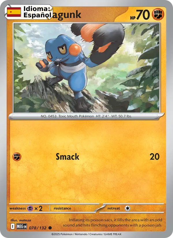 Croagunk — Español