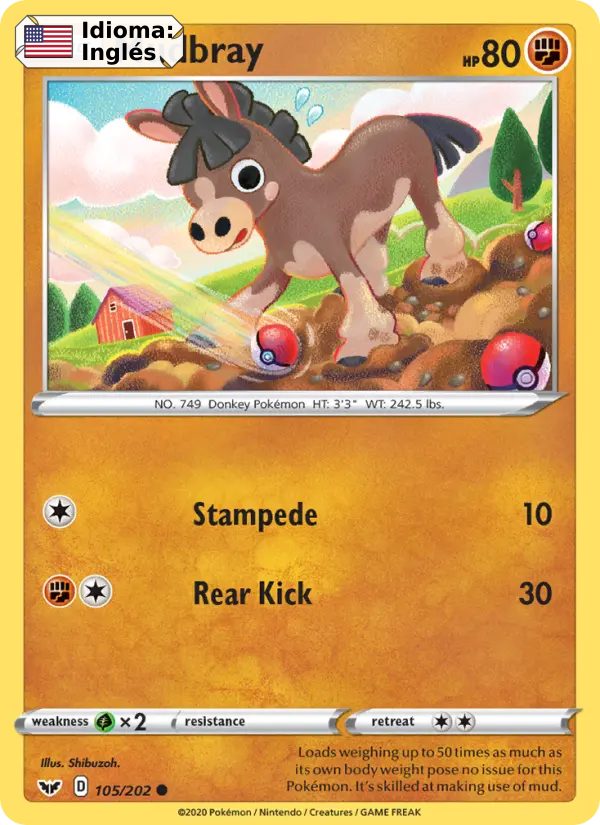 Mudbray — Inglés