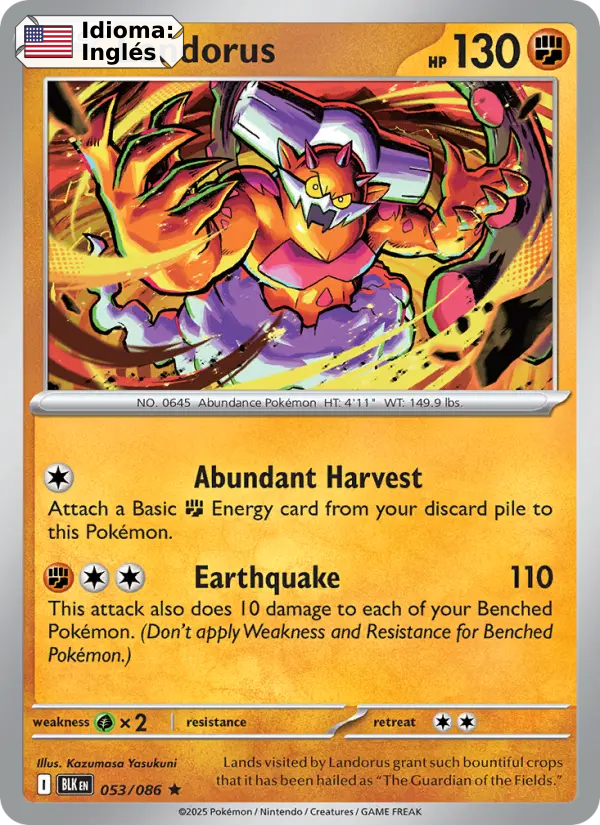 Landorus — Inglés