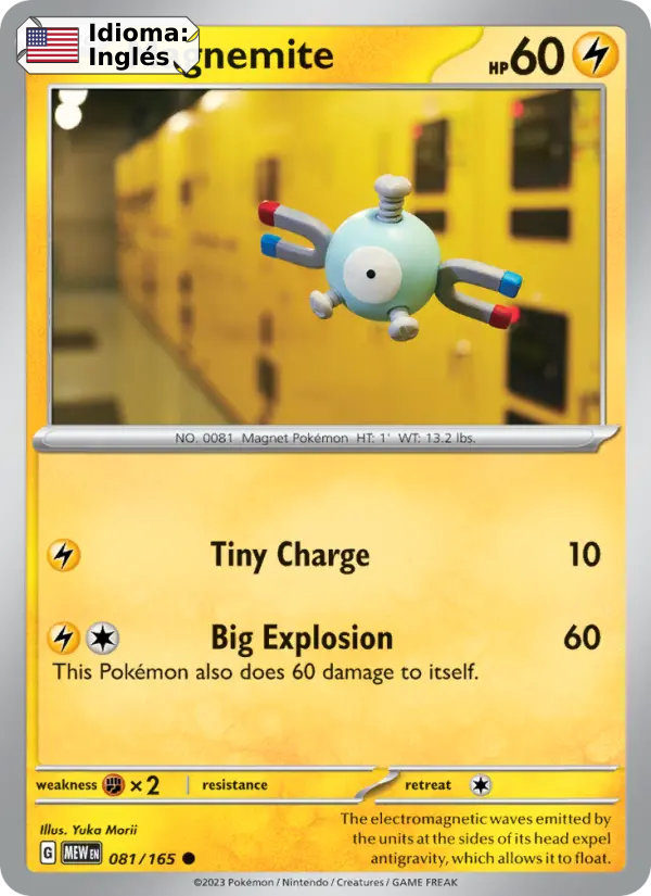 Magnemite — Inglés