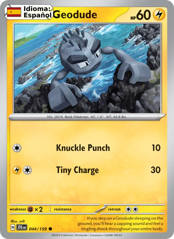 Alolan Geodude — Español