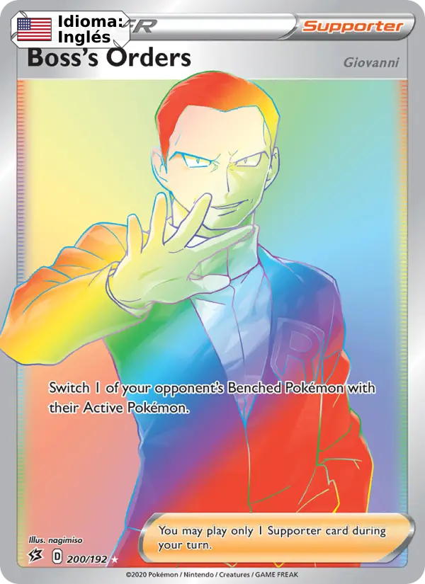 Boss's Orders (Giovanni) — Inglés