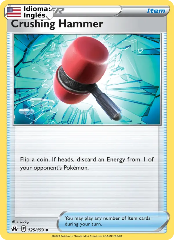 Crushing Hammer — Inglés