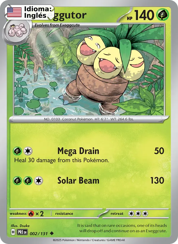 Exeggutor — Inglés