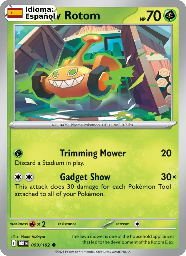 Mow Rotom — Español