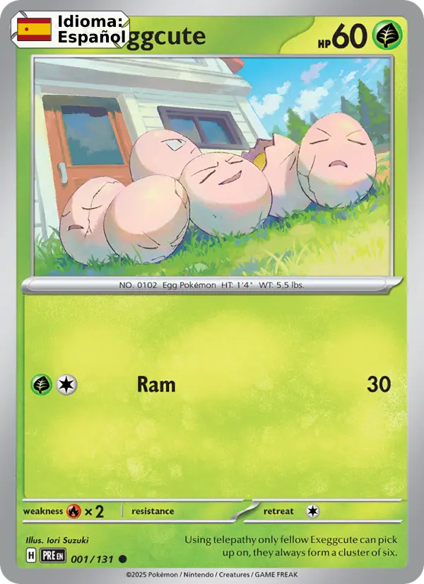 Exeggcute — Español