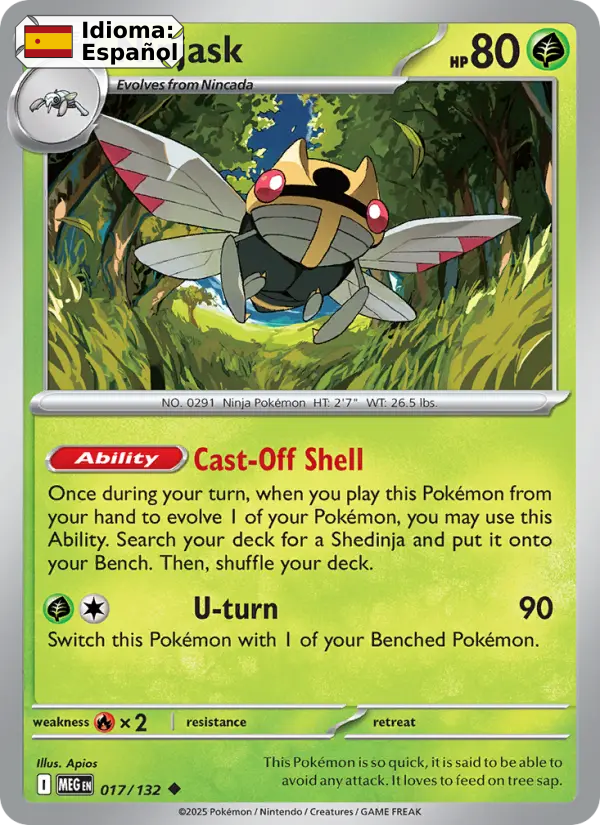 Ninjask — Español