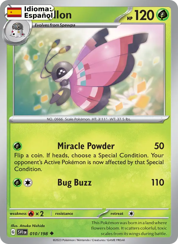Vivillon — Español