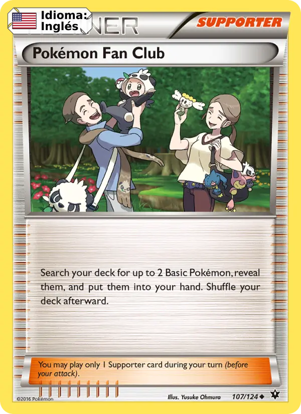 Pokémon Fan Club — Inglés