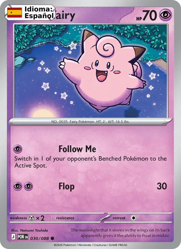 Clefairy — Español