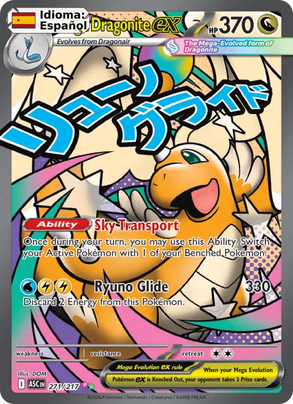 Mega Dragonite ex — Español