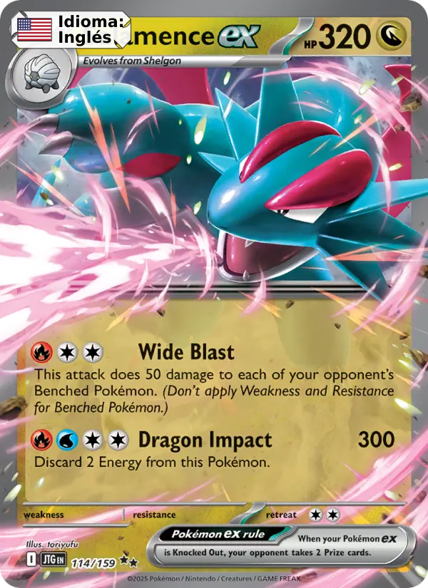 Salamence ex — Inglés
