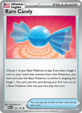 Rare Candy — Inglés