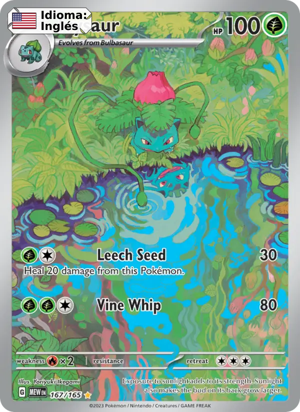 Ivysaur — Inglés