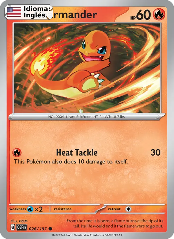 Charmander — Inglés
