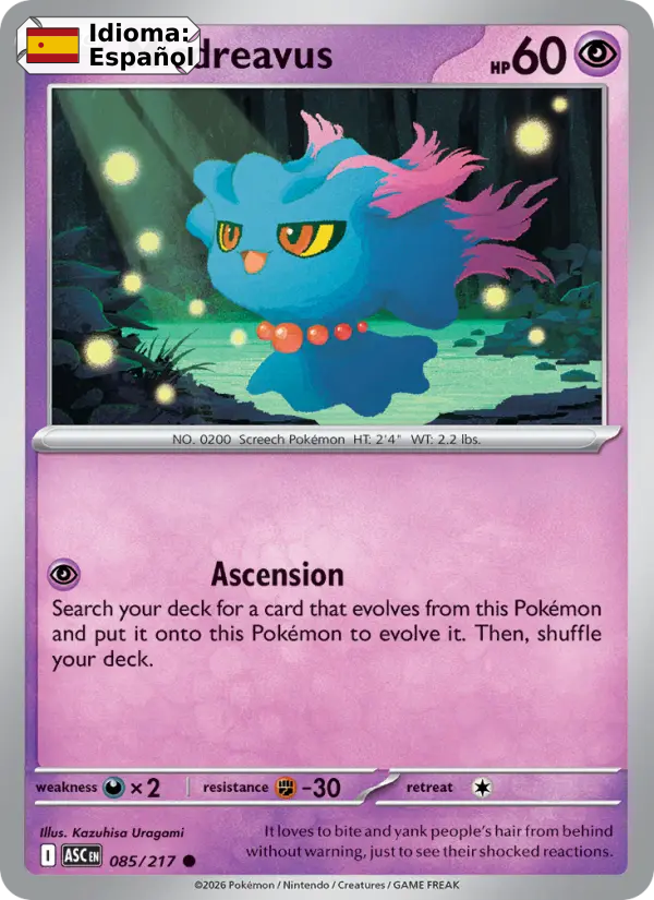 Misdreavus — Español