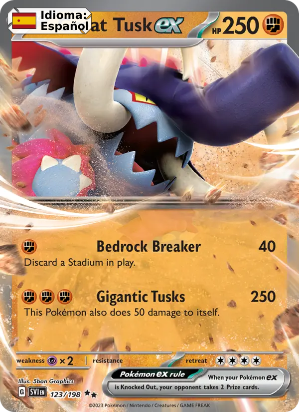 Great Tusk ex — Español