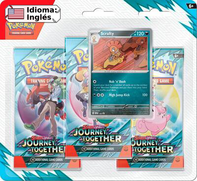 Journey Together 3 Pack Blister [Scrafty] — Inglés