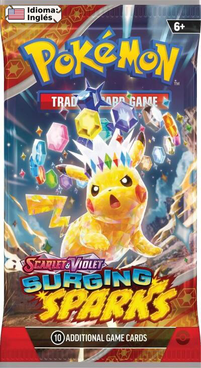 Surging Sparks Booster Pack — Inglés