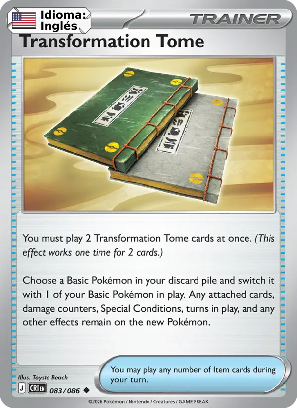 Transformation Tome — Inglés
