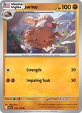 Piloswine — Inglés