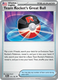 Team Rocket's Great Ball — Inglés