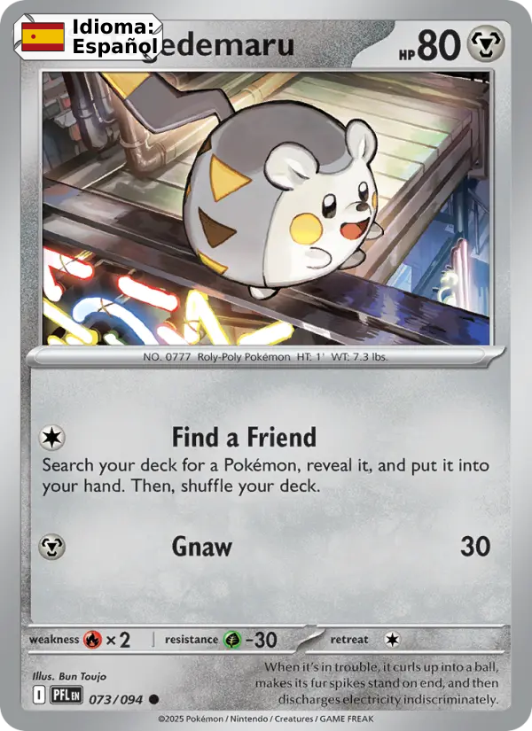 Togedemaru — Español