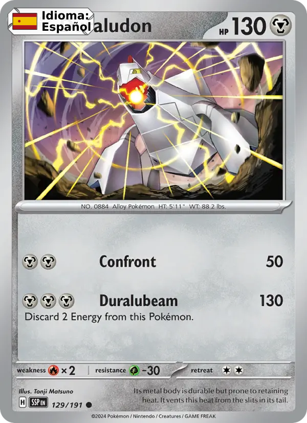 Duraludon — Español