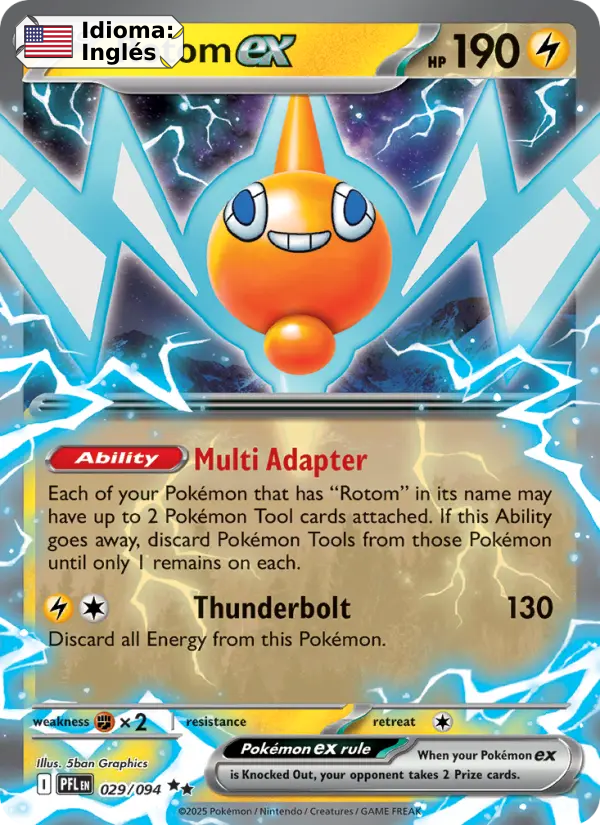 Rotom ex — Inglés