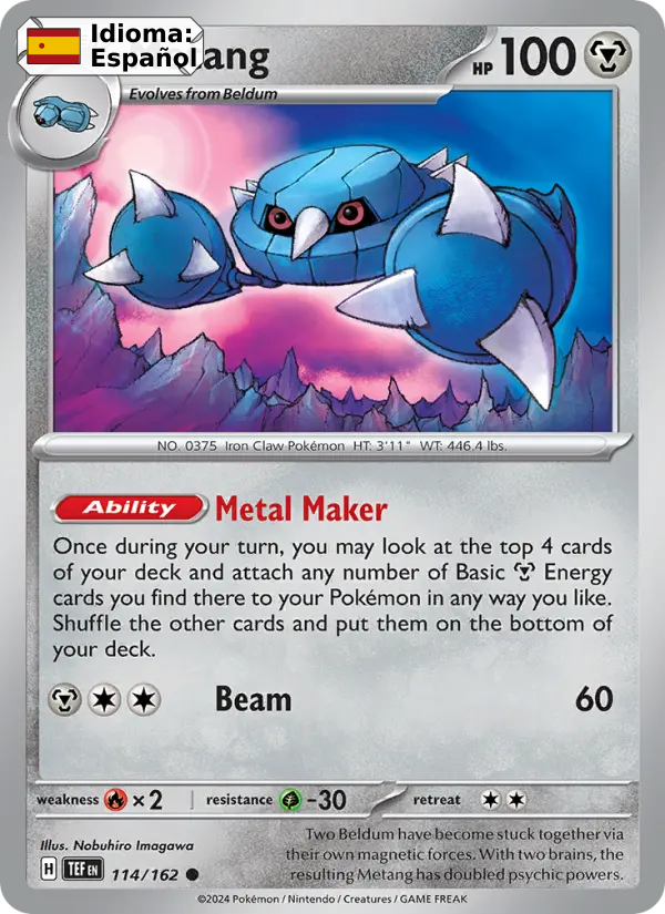 Metang — Español